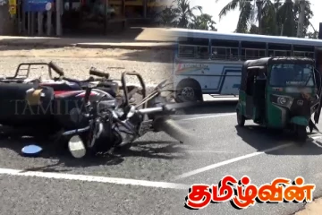 மட்டக்களப்பு ஏறாவூரில் விபத்து! இருவர் படுகாயம்