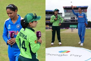 உலகக்கிண்ணத்தில் கைகுலுக்க மறுத்த இந்தியா, பாகிஸ்தான் மகளிர் கேப்டன்கள்