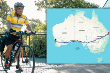 சைக்கிள் ஓட்டி 63 வயதான இலங்கையர் படைத்த சாதனை