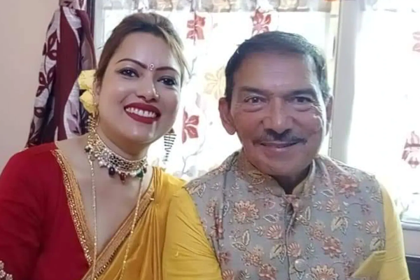 38 வயது கொண்ட பெண்ணை 66 வயது கொண்ட முன்னாள் கிரிக்கெட் வீரர் திருமணம் செய்தார் - வைரலாகும் புகைப்படம் | Marriage Viral Photo