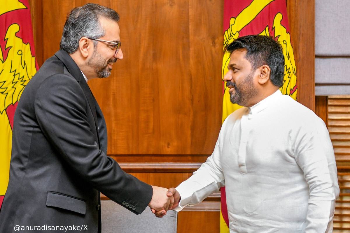 Alireza Delkhosh/Anura Kumara Disanayake