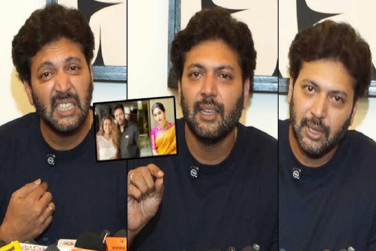 மனிதர் உணர்ந்து கொள்ள இது மனித காதல் அல்ல.... வைரலாகும் கெனிஷா- ரவி மோகன் அலப்பறைகள்! | Kenish Ravi Mohan Romantic Song On Stage Video