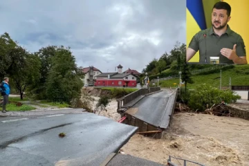 வரலாறு காணாத வெள்ளத்தினால் பாதிக்கப்பட்ட நாடு! ஜெலென்ஸ்கி ஆழ்ந்த இரங்கல்