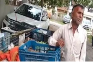 காய்கறிகள் மீது சிறுநீர் கழித்த வியாபாரி - பகீர் சம்பவம்!