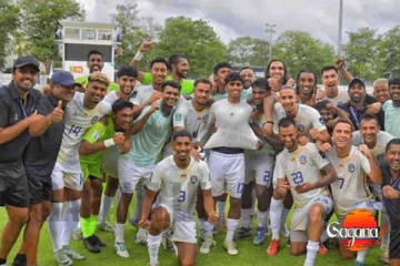 ශ්‍රී ලංකාවට විශිෂ්ට පාපන්දු ජයක්