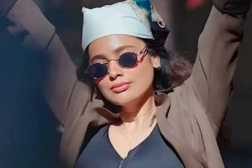 நம்ம குமுதாவா இது!! ஸ்டன்னிங் லுக்கில் கலக்கும் நடிகை நந்திதா ஸ்வேதா..