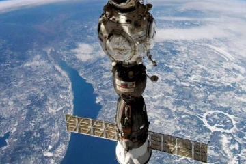 சர்வதேச விண்வெளி நிலையத்தில் இருந்து பூமிக்கு திரும்பிய விண்கலம்!