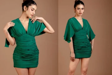 ஷார்ட் உடையில் நடிகை பிரியா வாரியர் உச்சக்கட்ட கவர்ச்சி