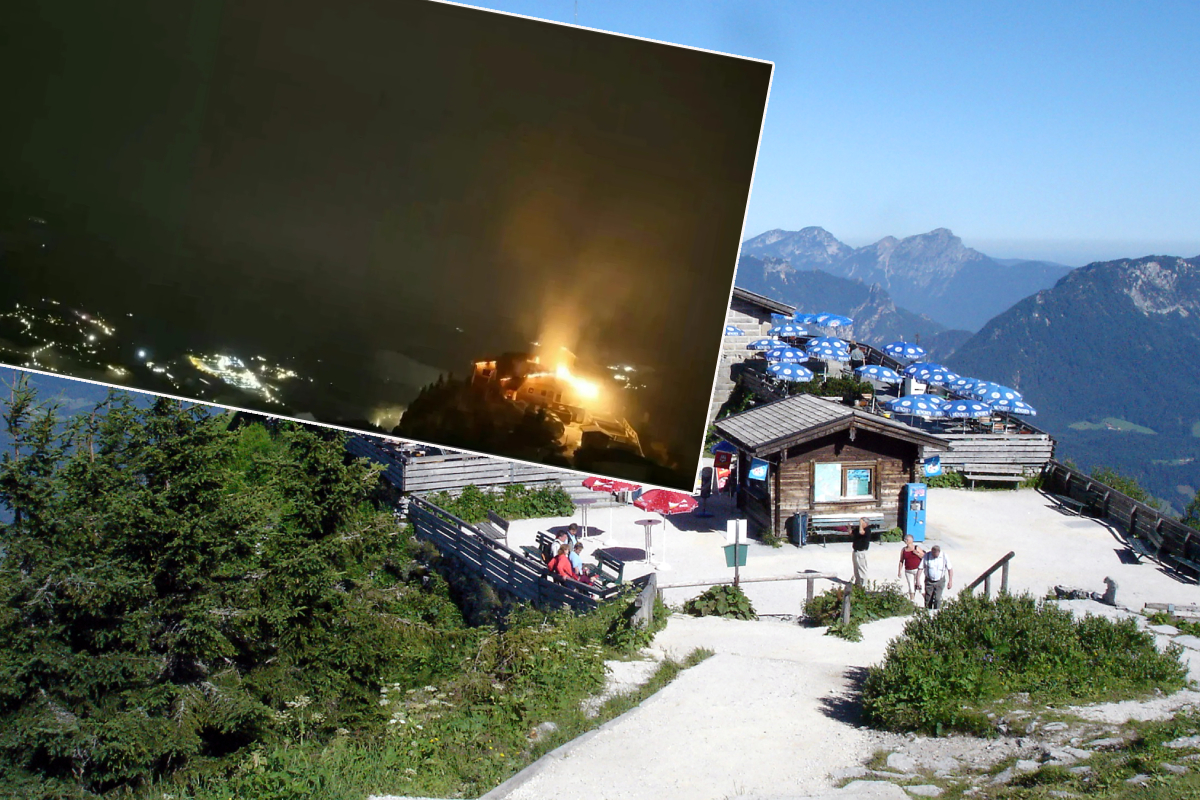 ஹிட்லரின் ஈகிள்ஸ் நெஸ்ட் மலை மாளிகையில் தீ விபத்து | Fire At Hitlers Eagles Nest Mountain Retreat ஹிட்லரின் ஈகிள்ஸ் நெஸ்ட் மலை மாளிகையில் தீ விபத்து | Fire At Hitlers Eagles Nest Mountain Retreat