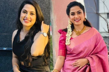 அய்யனார் துணை சீரியல் நடிகை மதுமிதா!! பிளாக் ஆடையில் எடுத்த போட்டோஸ்..