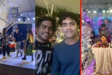 தனுஷ் ஆட, சிம்பு பாட.. - யுவன் பிறந்த நாளில் களைகட்டிய கொண்டாட்டம்! ரசிகர்கள் உற்சாகம்!