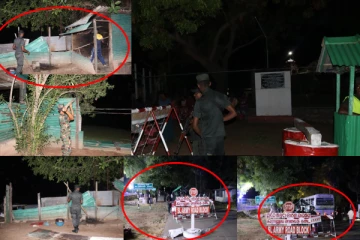 இரவோடு இரவாக இராணுவத்தை விரட்டியடித்த மக்கள்! முல்லைத்தீல் களேபரம் (படங்கள்)