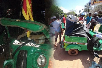 புத்தளத்தில் இரு முச்சக்கர வண்டிகள் மோதி விபத்து: ஒருவர் ஸ்தலத்திலேயே பலி