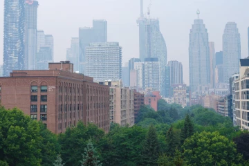 கனடாவின் இந்தப் பகுதியில் காற்றின் தரம் குறித்து எச்சரிக்கை