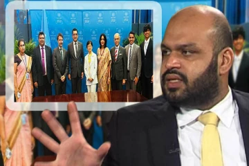 நியூயோர்க் சென்ற அமைச்சரின் 20 வயது மகனால் புதிய சர்ச்சை!(Video)