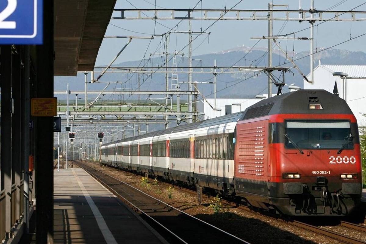 திடீரென ரயில் பாதையில் இறங்கிய சிறுவன்: ஒரு துயரச் செய்தி | Swiss Teen Dies Hit By Train On Track திடீரென ரயில் பாதையில் இறங்கிய சிறுவன்: ஒரு துயரச் செய்தி | Swiss Teen Dies Hit By Train On Track