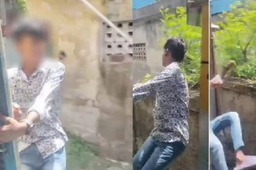 ஓடும் ரயிலில் விபரீதம்; தூக்கி எறியப்பட்ட மாணவர் - நெஞ்சை உலுக்கும் காட்சிகள்