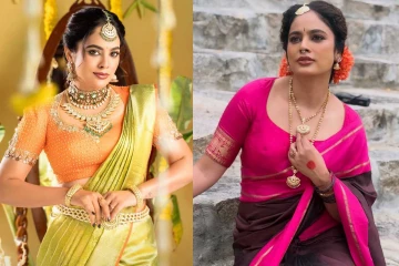 கிருஷ்ண ஜெயந்திக்கு மங்கலகரமான லுக்கில் நடிகை நந்திதா ஸ்வேதா..புகைப்படங்கள் இதோ..