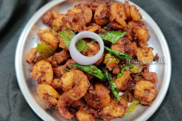 வீட்டிலேயே ரெஸ்டாரன்ட் ஸ்டைல் இறால் 65- குறைந்த செலவில் அதே டேஸ்ட் | Restaurant Style Prawn 65 Recipe At Home