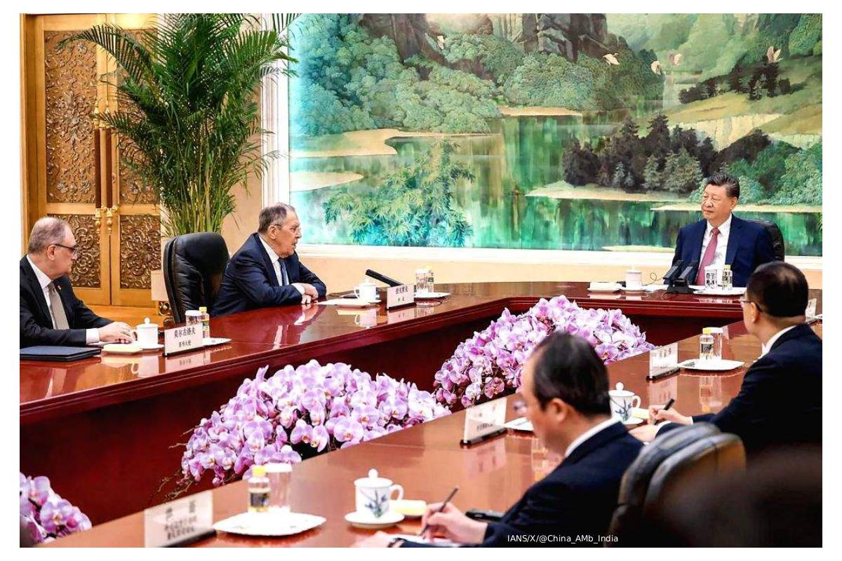 Sergei Lavrov/Xi Jinping