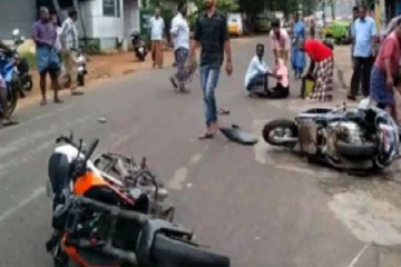 வவுனியா விபத்தில் இருவர் படுகாயம்!பொலிஸார் விசாரணை