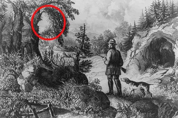 Optical Illusion IQ Test: படத்தில் இன்னொரு வேட்டைகாரன் எங்கே இருக்கிறான்? | Optical Illusion Iq Test Find The Second Hunter