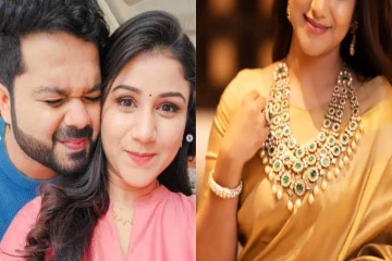 தங்க நிற புடவையில் அசத்தல் போஸ் கொடுத்த ஆல்யா மானசா... குவியும் லைக்குகள்!