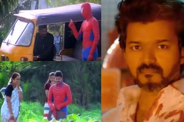 ஸ்பைடர் மேனாக மாறிய விஜய், கலாய்த்து எடுத்தும் ரசிகர்கள்