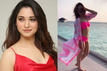 நீச்சல் உடையில் சுற்றி திரியும் நடிகை தமன்னா.. மாலாத்தீவில் இருந்து வெளிவந்த வீடியோ