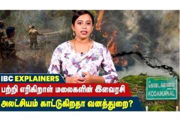 கொடைக்கானல் வனப்பகுதியில் காட்டு தீ..!