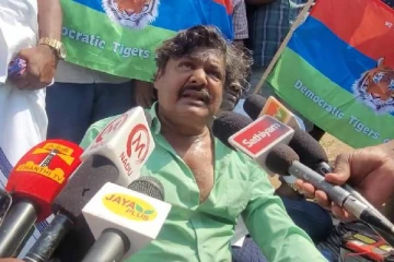 நாட்டு மருந்து விற்று வாக்குசேகரிப்பு; நான் நல்ல கெட்டவன் எனக்கு வாக்களியுங்கள் - மன்சூர் அலிகான்