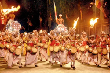 අවසන් රන්දෝලි පෙරහැර ගමන් ගන්නා මාර්ග සිතියම මෙන්න..