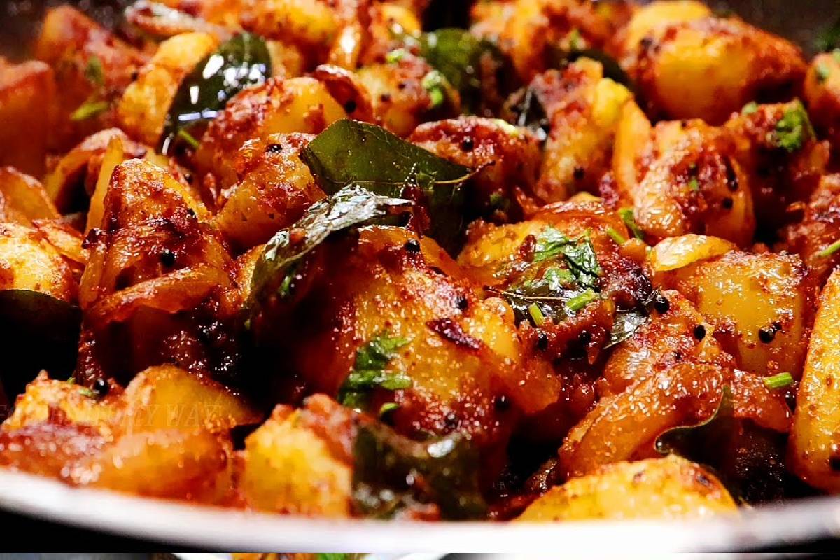 நாவூரும் சுவையில் உருளைக்கிழங்கு கார வறுவல்! இப்படி ஒரு முறை செய்து பாருங்க | Tasty Potalo Kara Varuval Recipe In Tamil நாவூரும் சுவையில் உருளைக்கிழங்கு கார வறுவல்! இப்படி ஒரு முறை செய்து பாருங்க | Tasty Potalo Kara Varuval Recipe In Tamil