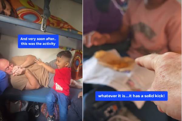 கனேடிய ஜோடிக்கு இந்திய ரயிலில் நடந்த சம்பவம்! வைரலாகும் காணொளி | Canadians Shares India Train Experience Viral