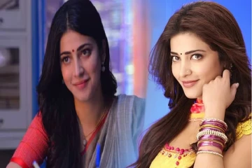 சிவப்பு நிற சேலை அழகால் கவரும் நடிகை ஸ்ருதி ஹாசன்...வைரலாகும் புகைப்படங்கள்