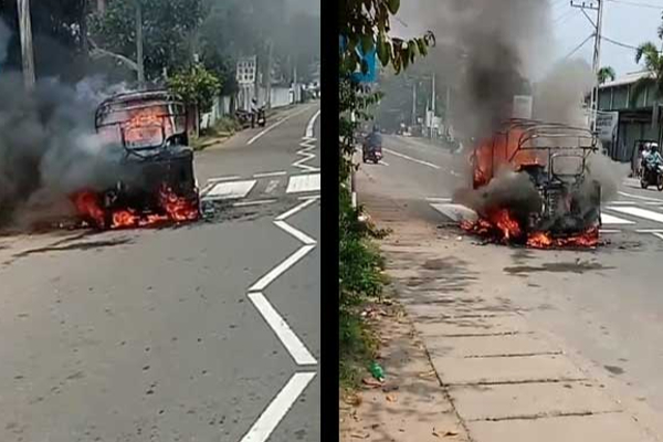 புத்தாண்டுக்கு உறவினர் வீட்டுக்கு சென்றுகொண்டிருந்தவர்களுக்கு ஏற்பட்ட அதிர்ச்சி! | A Shock For Those Relative House For New Year