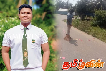 முல்லைத்தீவு பாடசாலை மாணவனின் நற்செயல்