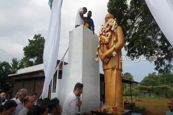 தமிழரசுக்கட்சியின் மூத்த தலைவர் மாவை சேனாதிராஜாவிற்கு சிலை திறப்பு | Mawai Senathiraja Opening Of The Statue தமிழரசுக்கட்சியின் மூத்த தலைவர் மாவை சேனாதிராஜாவிற்கு சிலை திறப்பு | Mawai Senathiraja Opening Of The Statue