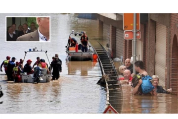 ஜேர்மனியில் மக்கள் மண்ணுக்குள் புதைந்து செத்துக் கொண்டிருக்க... அமைச்சரின் அருவக்கதக்க செயல்! கமெராவில் பதிவான காட்சி