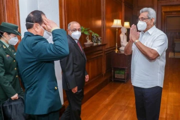 கோட்டாபயவுடன் சீன பாதுகாப்பு அமைச்சர் முக்கிய கலந்துரையாடல்