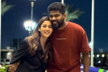 வெளிநாட்டில் கணவருடன் நயன்தாரா ரொமான்ஸ் புகைப்படம்... நாங்க விவாகரத்து செய்றோமா?