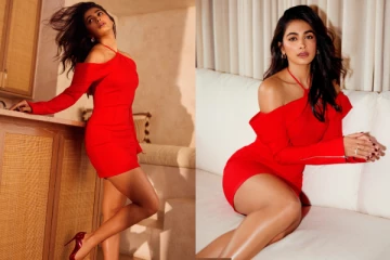 பூஜா ஹெக்டே படவிழாவுக்கு எப்படி வந்திருக்கிறார் பாருங்க.. செம கிளாமர் ஸ்டில்கள்