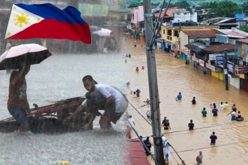 பிலிப்பைன்சில் கன மழையில் சிக்கி பலர் பலி