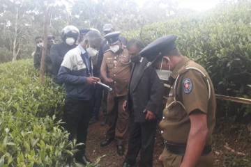 கொழுந்து பறிக்கச் சென்றவர்களுக்கு அதிர்ச்சி கொடுத்த ஆணின் சடலம்