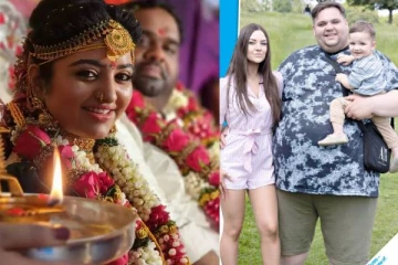 காதலுக்கு சைஸ் பிரச்சனை இல்லை.. மகாலட்சுமி - ரவீந்தருக்கு முன்பே நிரூபித்த தம்பதிகள்..