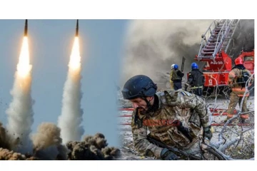 உக்ரைன் மீது ரஷ்யாவின் ஏவுகணை தாக்குதல் - அதிர்ச்சியில் மக்கள்...!