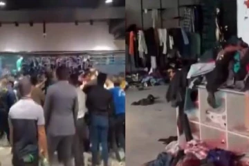 மால் திறக்கப்பட்ட 30 நிமிடங்களில் மொத்தமாக கொள்ளையடித்த மக்கள்! வைரல் வீடியோ