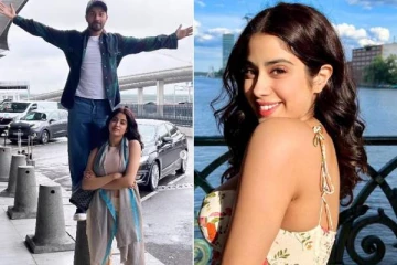 வெளிநாட்டில் பிரபல நடிகருடன் ஊர் சுற்றும் ஸ்ரீதேவி மகள் ஜான்வி கபூர்! வைரலாகும் புகைப்படம்