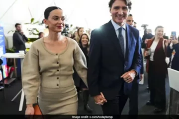 முதன்முறையாக ஜோடியாக முக்கிய நிகழ்ச்சி ஒன்றில் பங்கேற்ற கேற்றி பெர்ரி, ஜஸ்டின் ட்ரூடோ