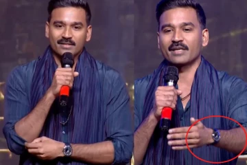 நடிகர் தனுஷ் கட்டியிருக்கும் வாட்ச் விலை இத்தனை லட்சமா.. ஷாக் ஆன ரசிகர்கள்